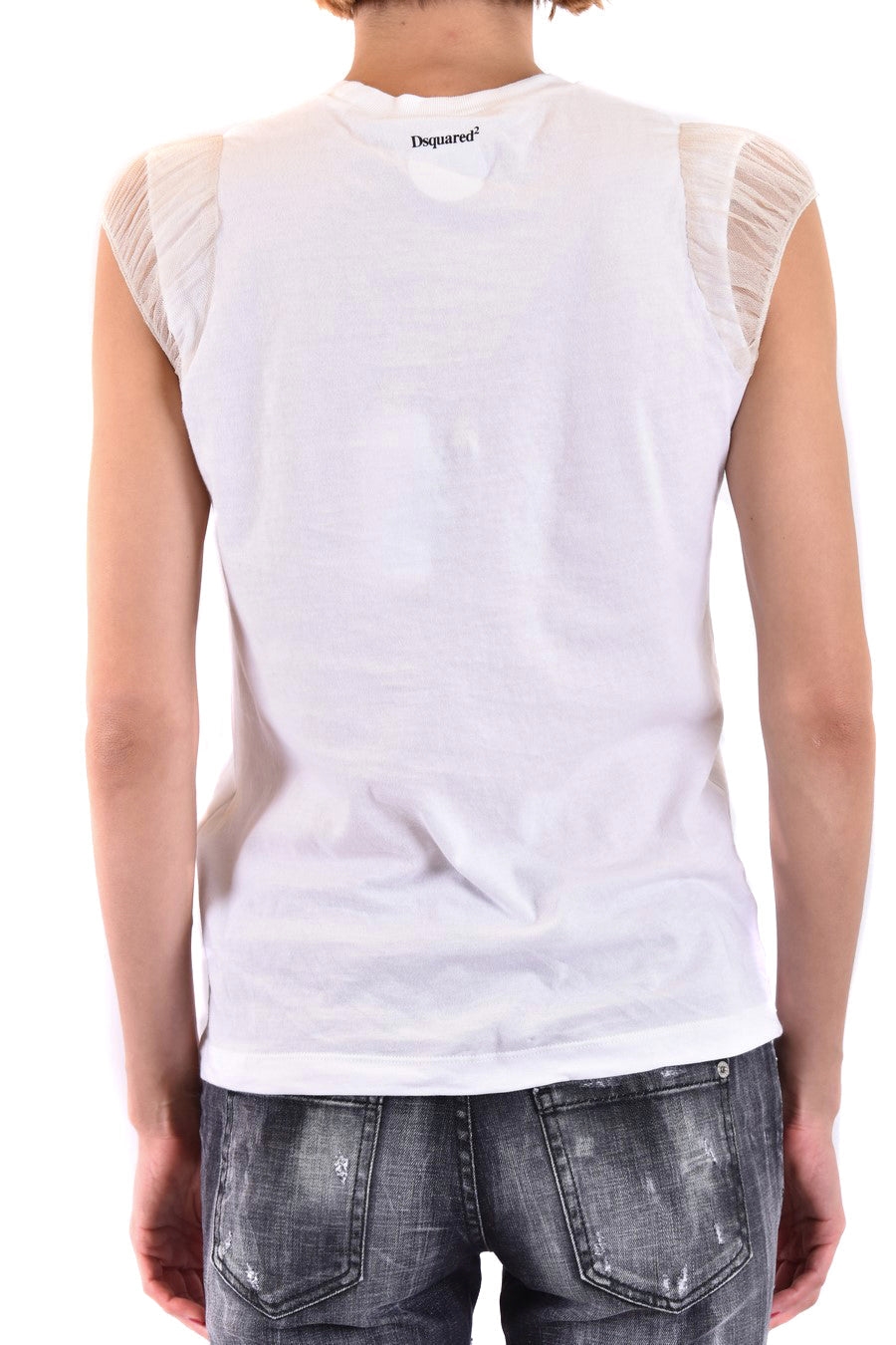 Dsquared2-OUTLET-SALE-T-Shirts & Polos WEISS-ARCHIVIST