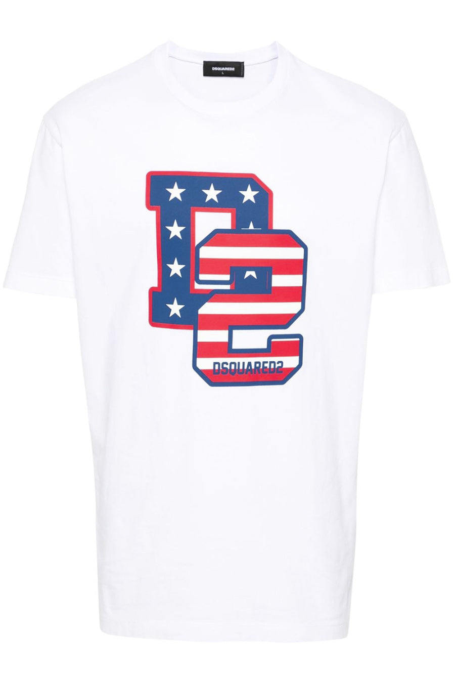 Dsquared2-OUTLET-SALE-T-Shirts & Polos WEISS-ARCHIVIST