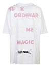 Just Cavalli-OUTLET-SALE-T-Shirts & Polos WEISS-ARCHIVIST