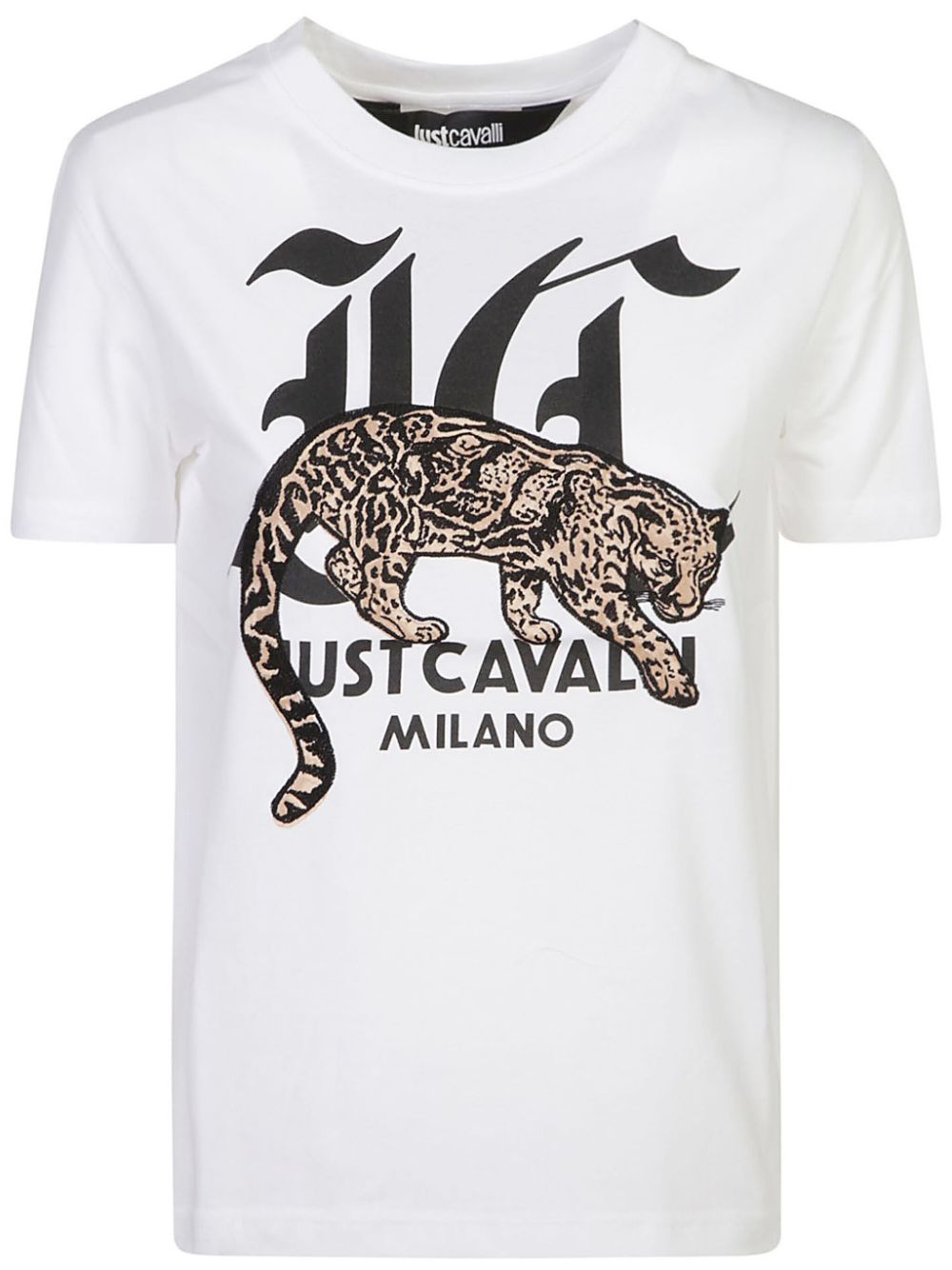 Just Cavalli-OUTLET-SALE-T-Shirts & Polos WEISS-ARCHIVIST