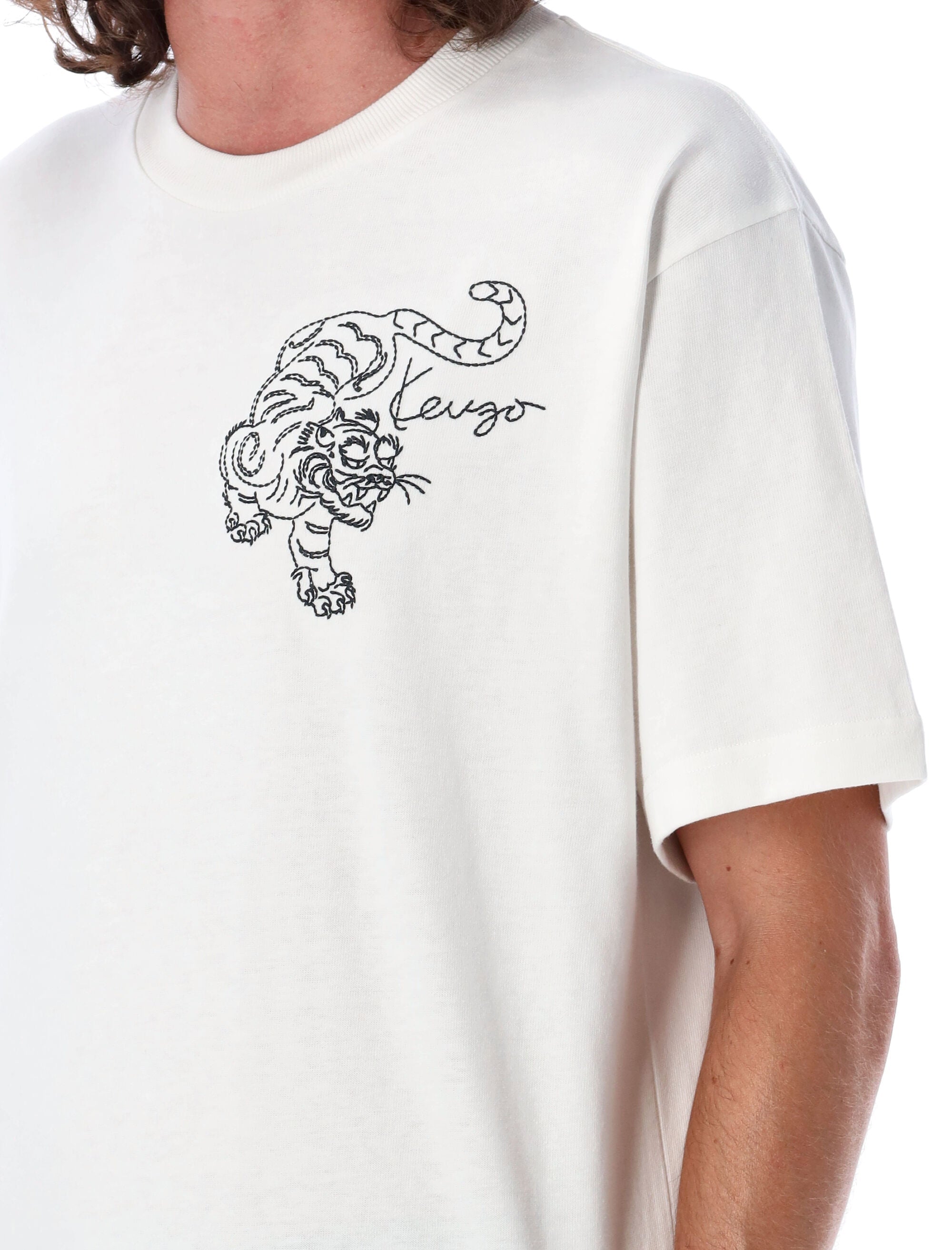 KENZO KIDS-OUTLET-SALE-T-Shirts & Polos WEISS-ARCHIVIST