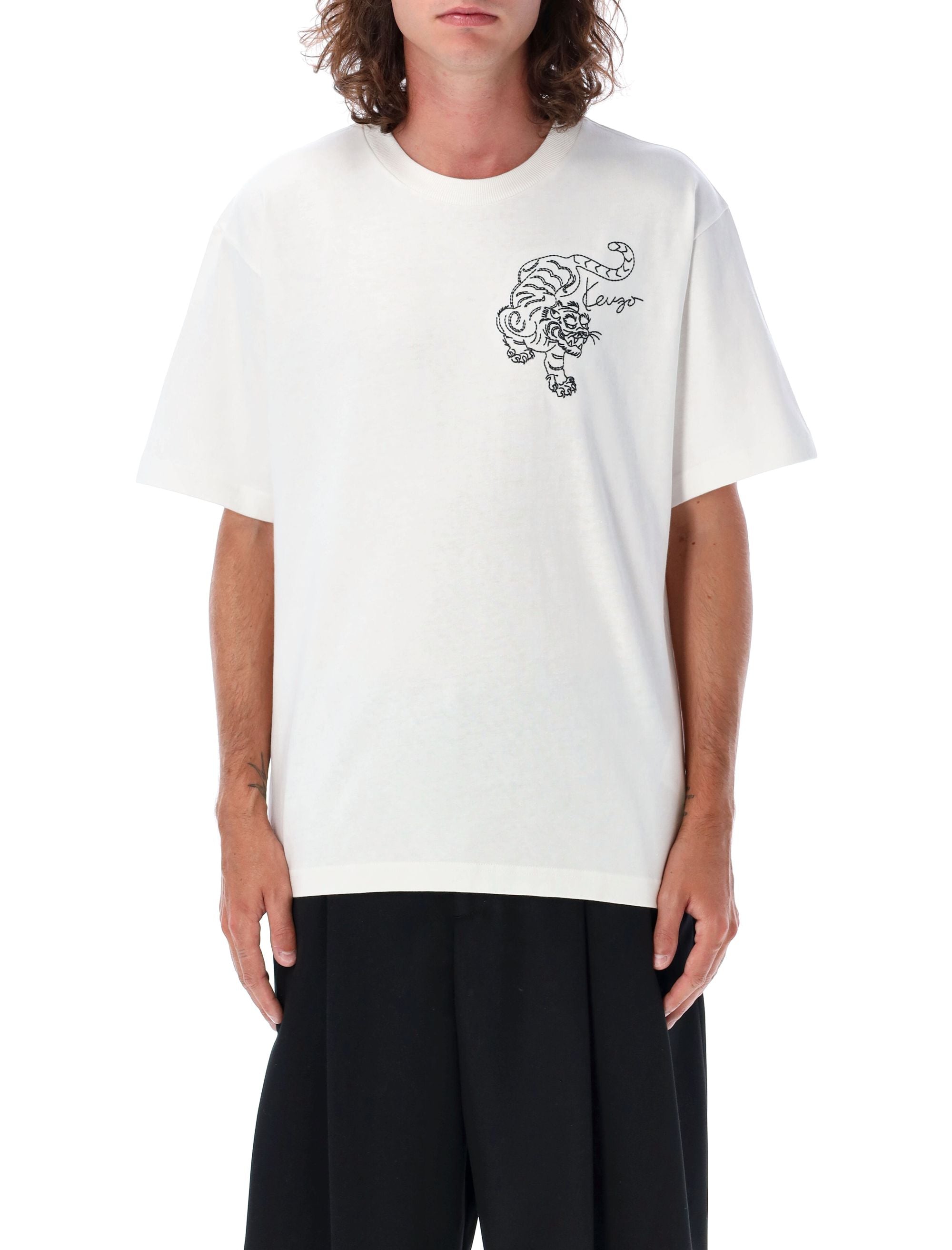 KENZO KIDS-OUTLET-SALE-T-Shirts & Polos WEISS-ARCHIVIST