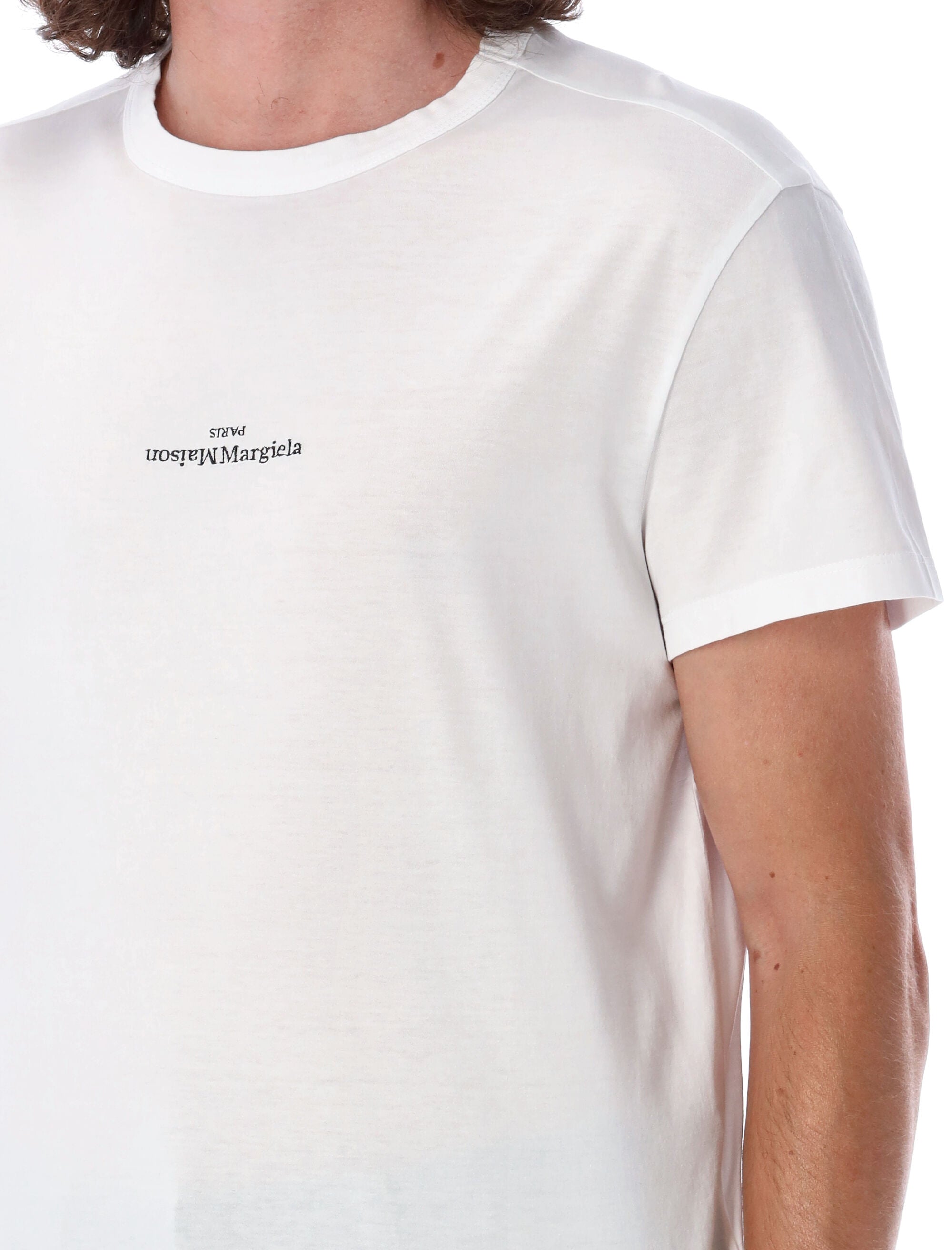 MAISON MARGIELA-OUTLET-SALE-T-Shirts & Polos WEISS-ARCHIVIST