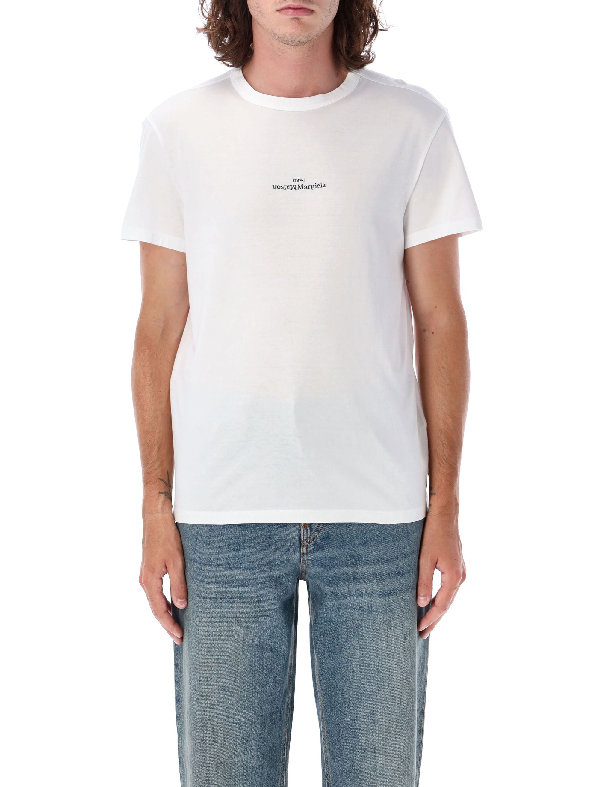 MAISON MARGIELA-OUTLET-SALE-T-Shirts & Polos WEISS-ARCHIVIST