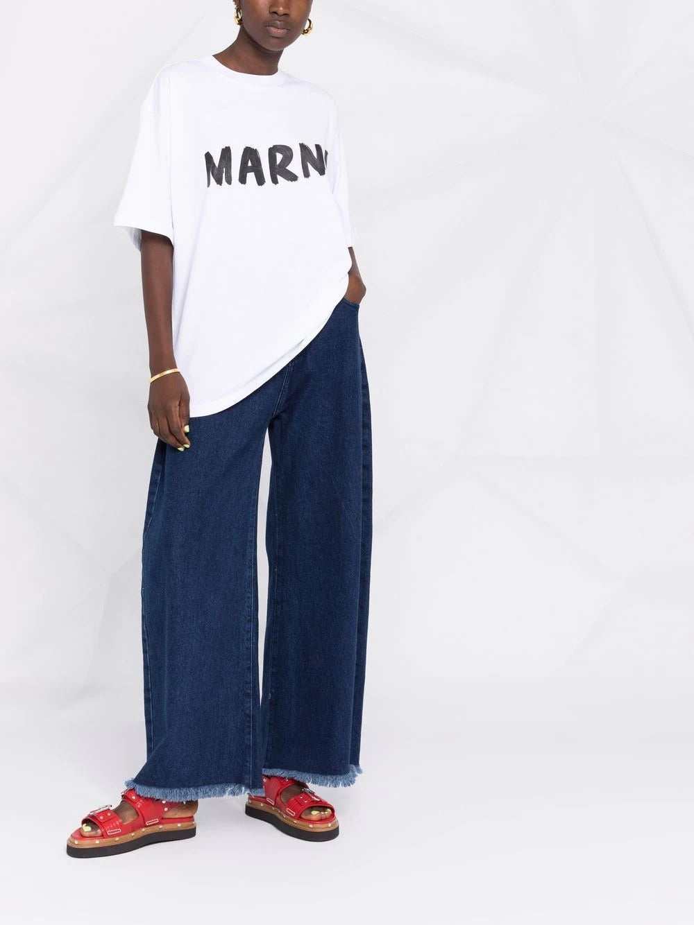 MARNI-OUTLET-SALE-T-Shirts & Polos WEISS-ARCHIVIST