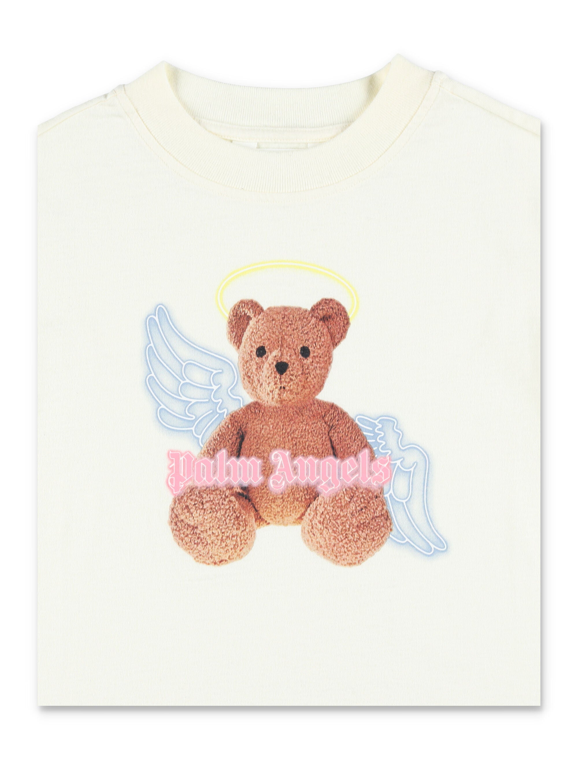 PALM ANGELS KIDS-OUTLET-SALE-T-Shirts & Polos WEISS-ARCHIVIST