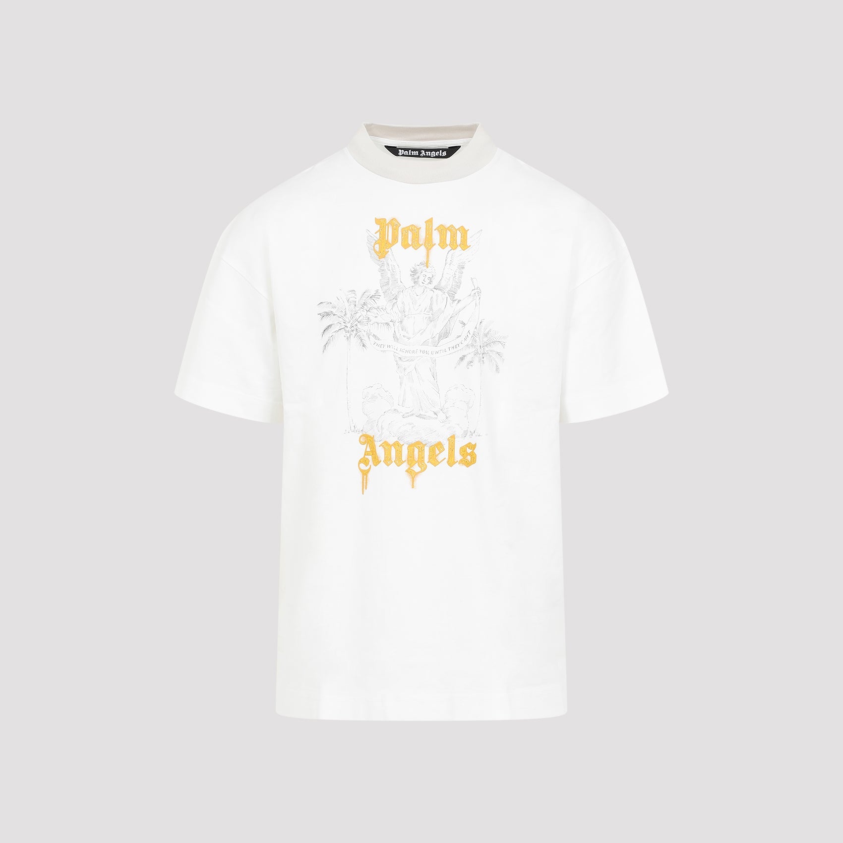 PALM ANGELS-OUTLET-SALE-T-Shirts & Polos WEISS-ARCHIVIST