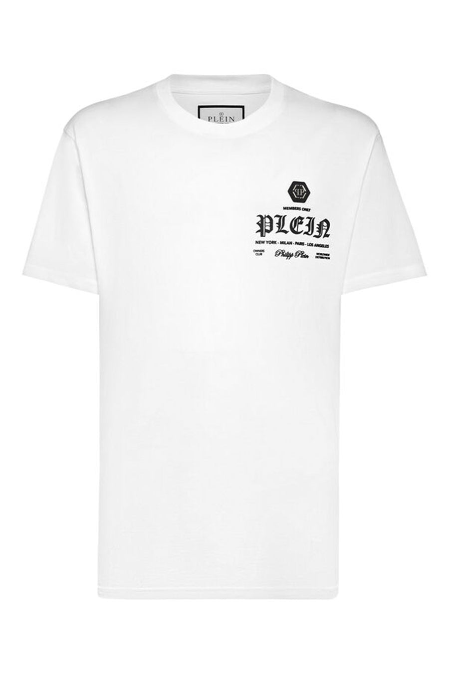 PHILIPP PLEIN-OUTLET-SALE-T-Shirts & Polos WEISS-ARCHIVIST