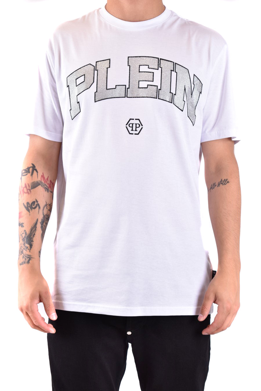 Philipp Plein-OUTLET-SALE-T-Shirts & Polos WEISS-ARCHIVIST