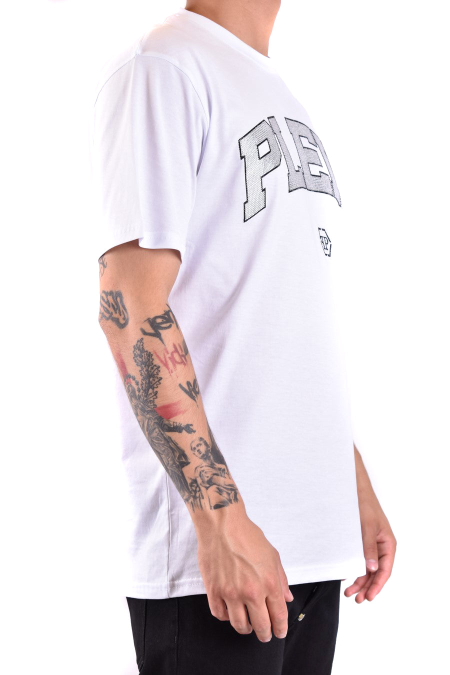 Philipp Plein-OUTLET-SALE-T-Shirts & Polos WEISS-ARCHIVIST