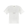 Saint Laurent-OUTLET-SALE-T-Shirts & Polos WEISS-ARCHIVIST