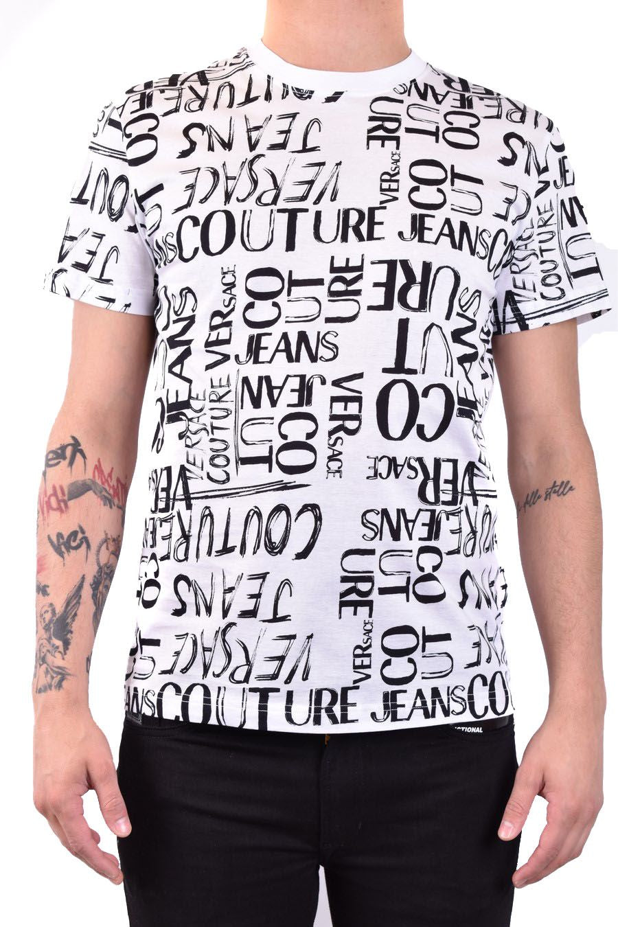 VERSACE JEANS COUTURE-OUTLET-SALE-T-Shirts & Polos WEISS-ARCHIVIST