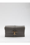 Tod'S-OUTLET-SALE-T Timeless flap bag in leather-ARCHIVIST