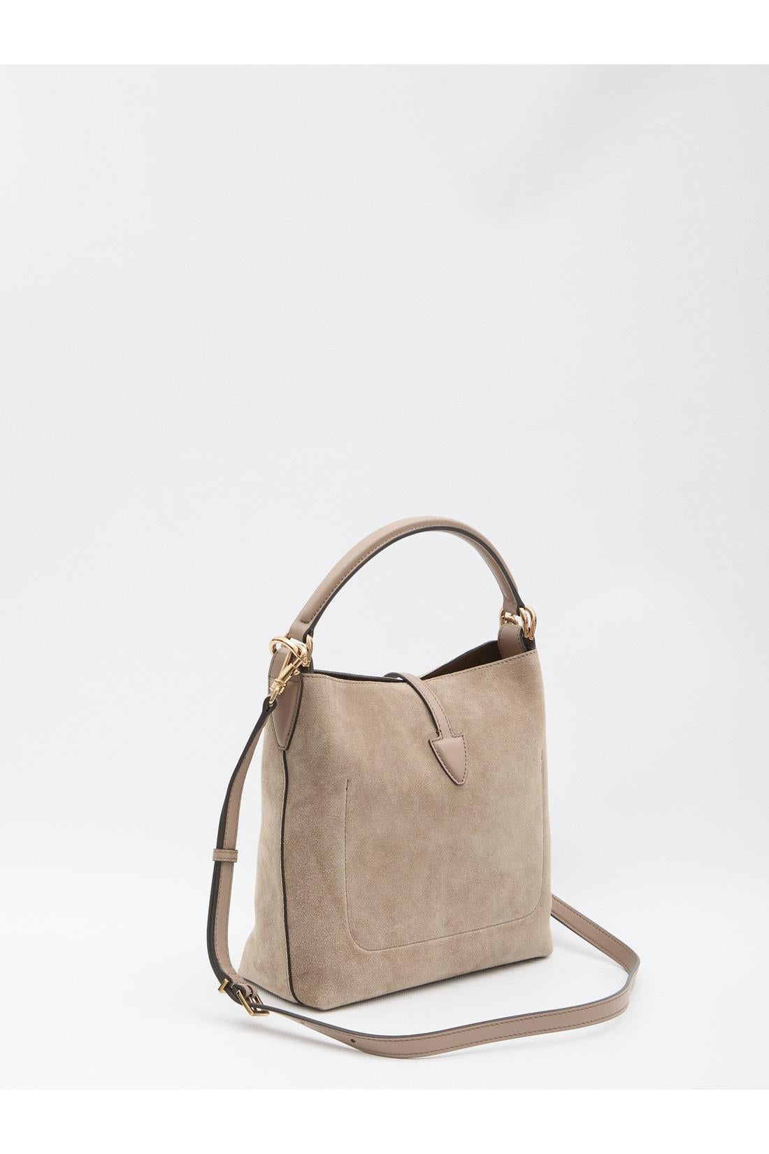 Tod'S-OUTLET-SALE-T Timeless mini bucket bag-ARCHIVIST