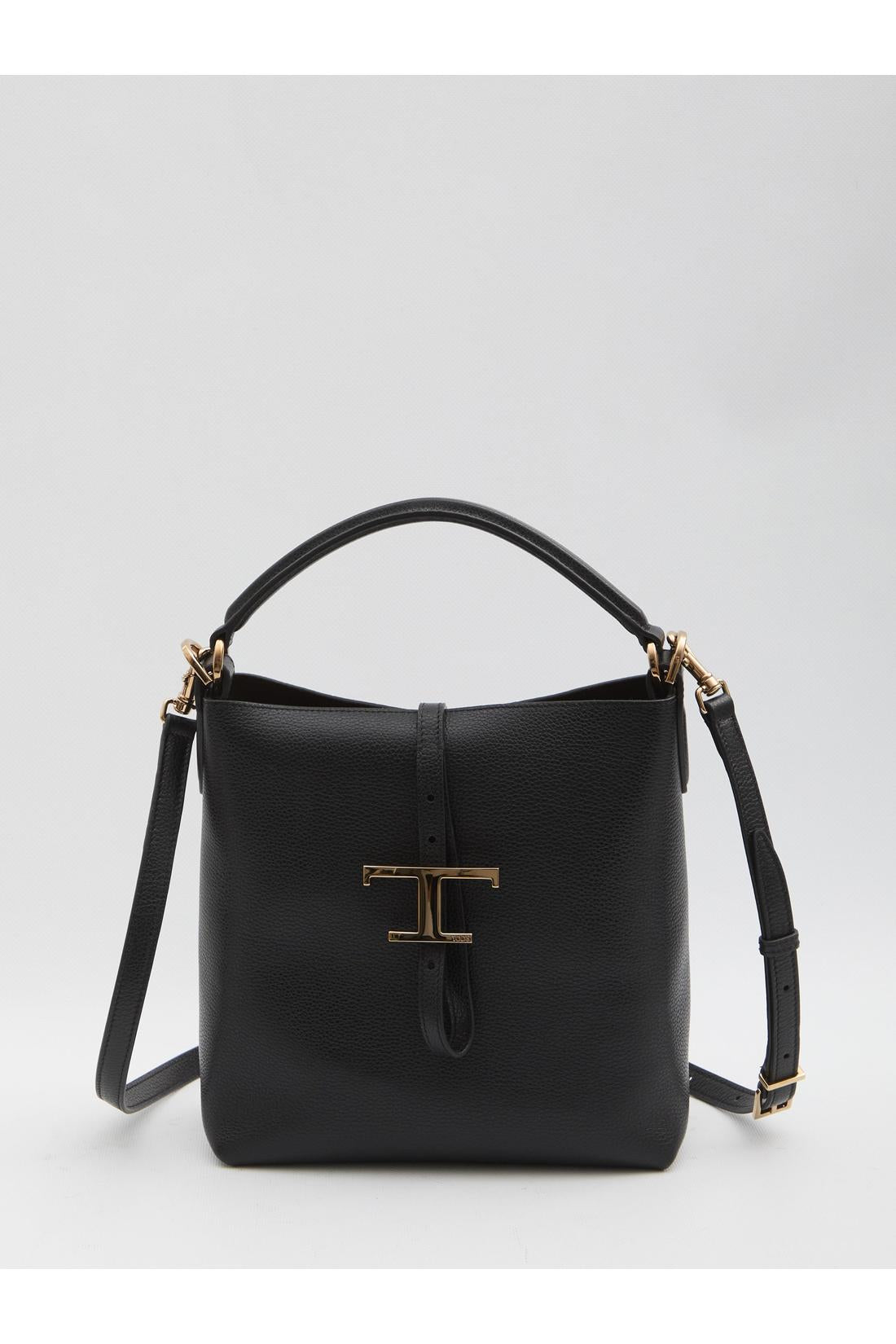 Tod'S-OUTLET-SALE-T Timeless mini bucket bag-ARCHIVIST