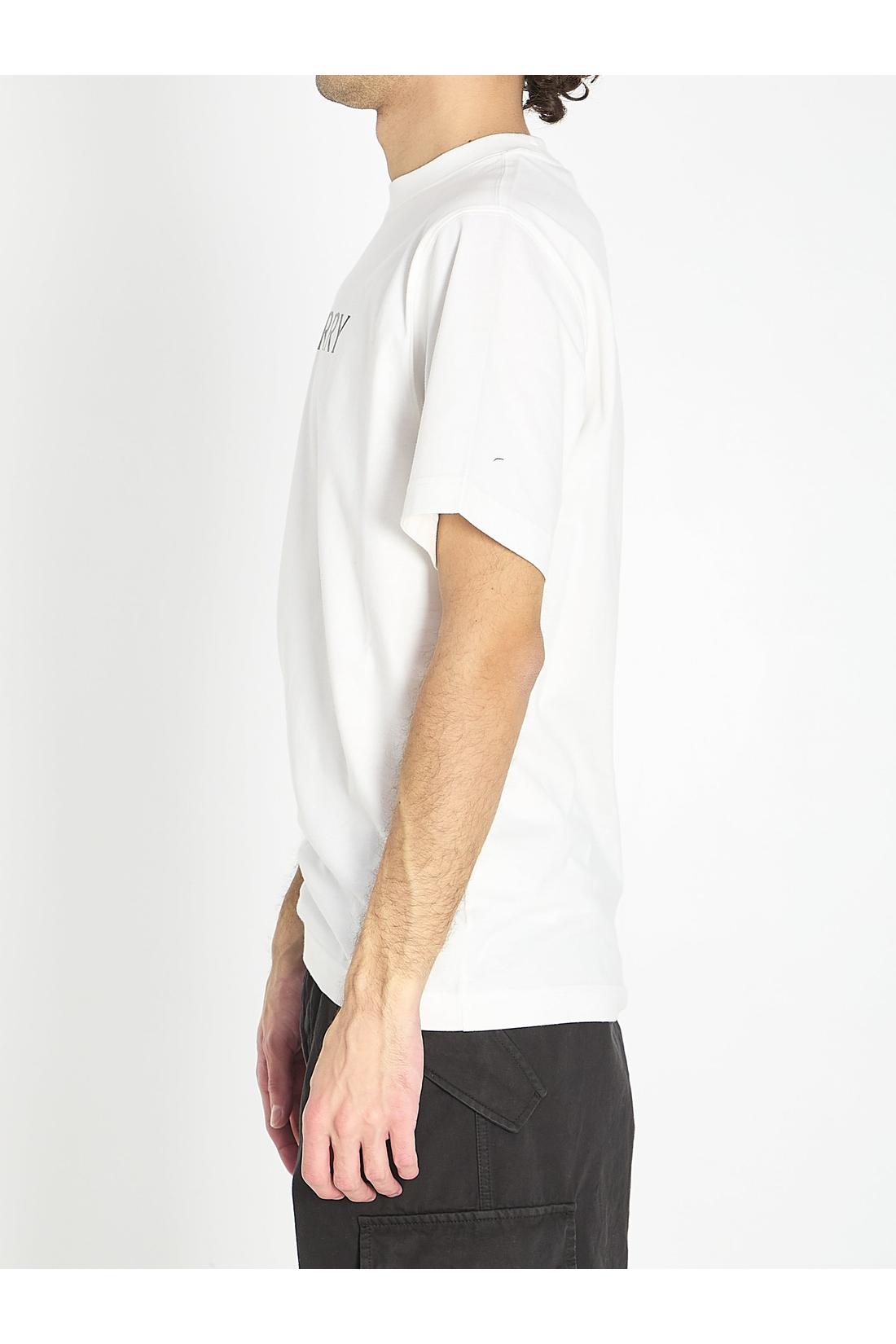 Burberry-OUTLET-SALE-T-shirt in cotton with logo-ARCHIVIST