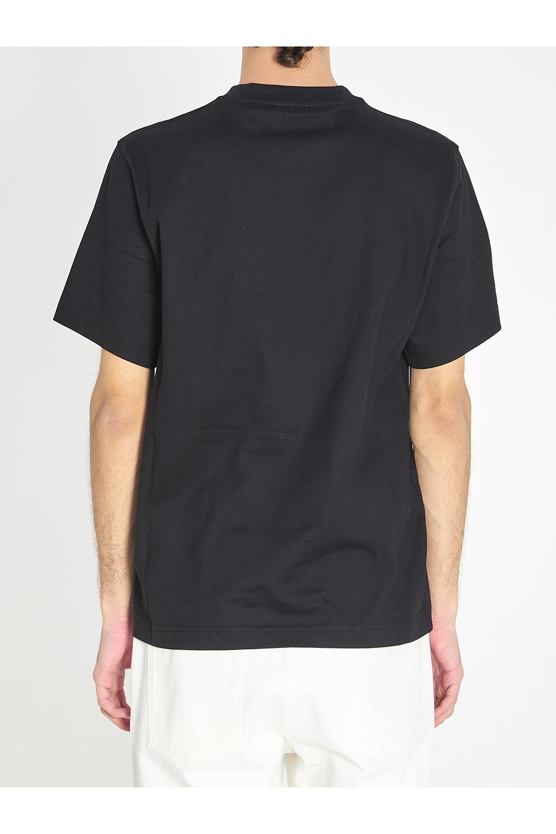 Burberry-OUTLET-SALE-T-shirt in cotton with logo-ARCHIVIST