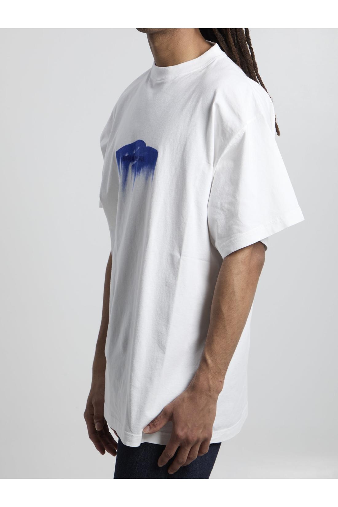 Balenciaga-OUTLET-SALE-T-shirt oversize in jersey-ARCHIVIST