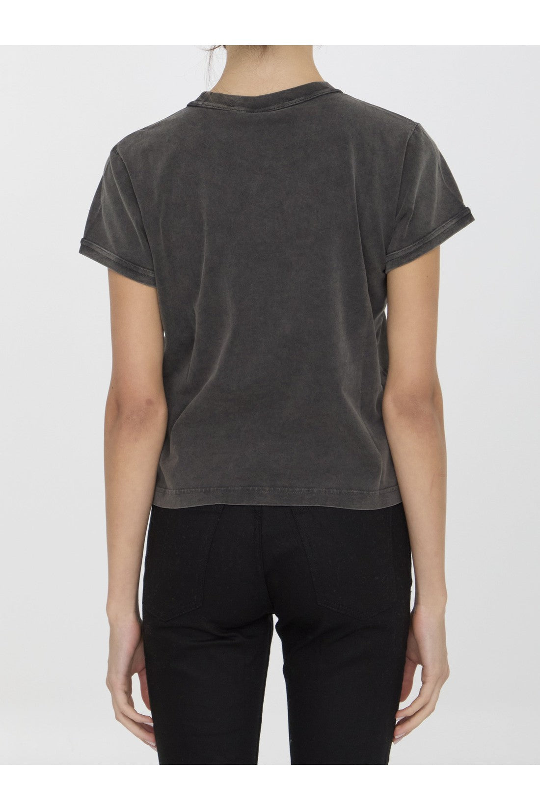 ALEXANDER WANG-OUTLET-SALE-T-shirt with 00 graphic-ARCHIVIST