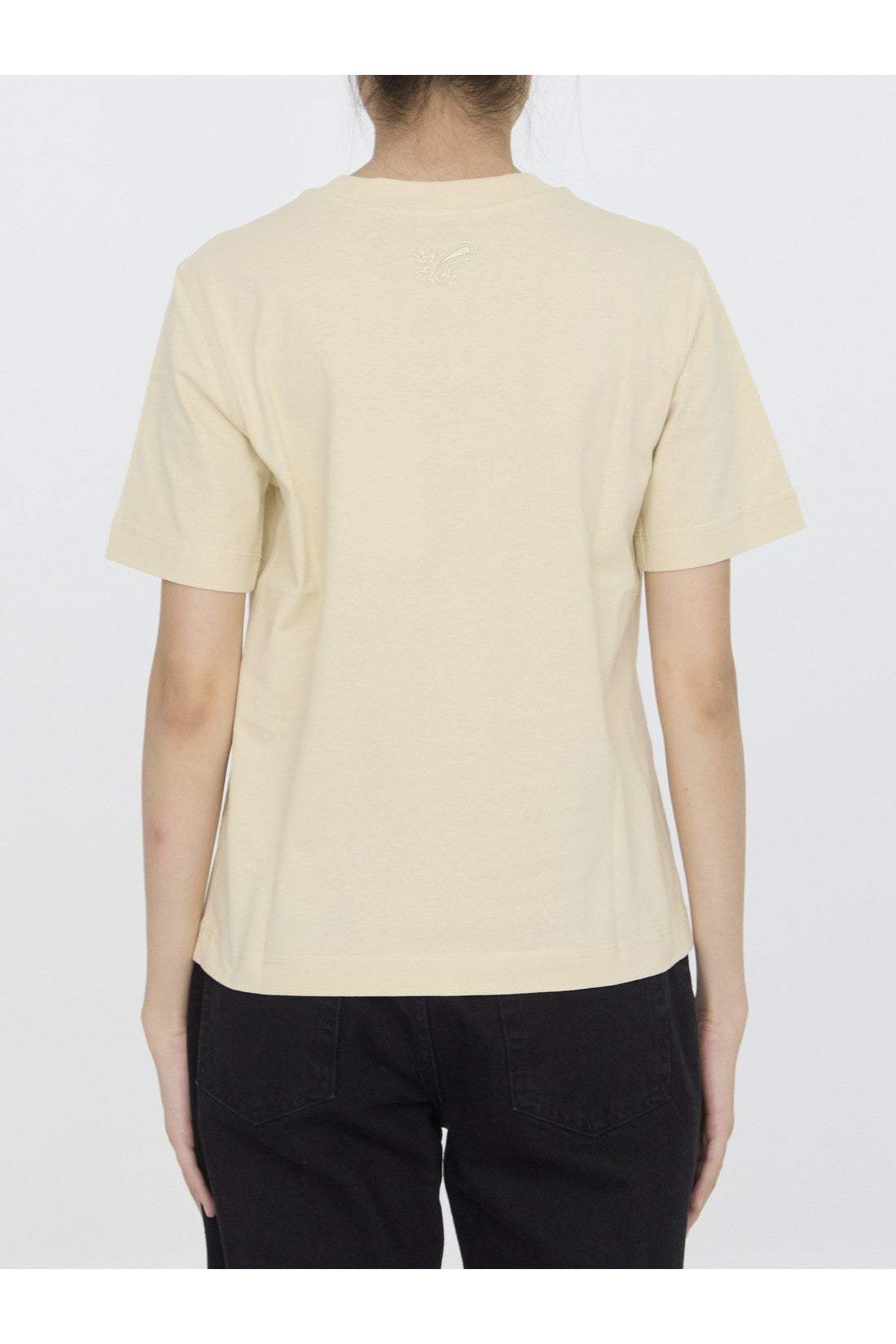 BURBERRY-OUTLET-SALE-T-shirt with Paisley logo-ARCHIVIST