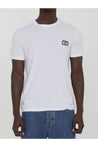 VALENTINO GARAVANI-OUTLET-SALE-T-shirt with VLogo Signature patch-ARCHIVIST