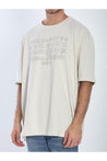 Maison Margiela-OUTLET-SALE-T-shirt with embroidered logo-ARCHIVIST