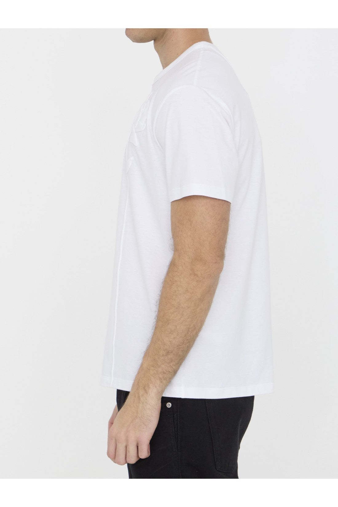 Valentino Garavani-OUTLET-SALE-T-shirt with flower embroidery-ARCHIVIST