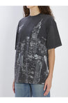 Alexander Wang-OUTLET-SALE-T-shirt with rhinestones-ARCHIVIST
