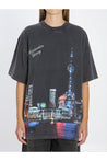 Alexander Wang-OUTLET-SALE-T-shirt with rhinestones-ARCHIVIST