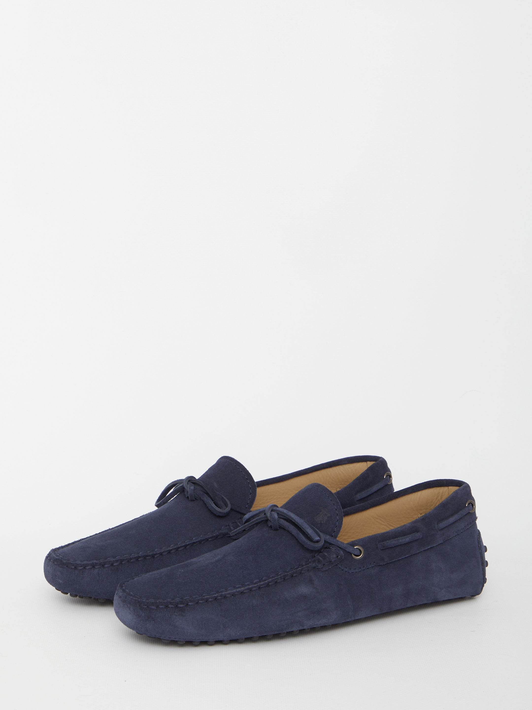 Blue Gommino loafers
