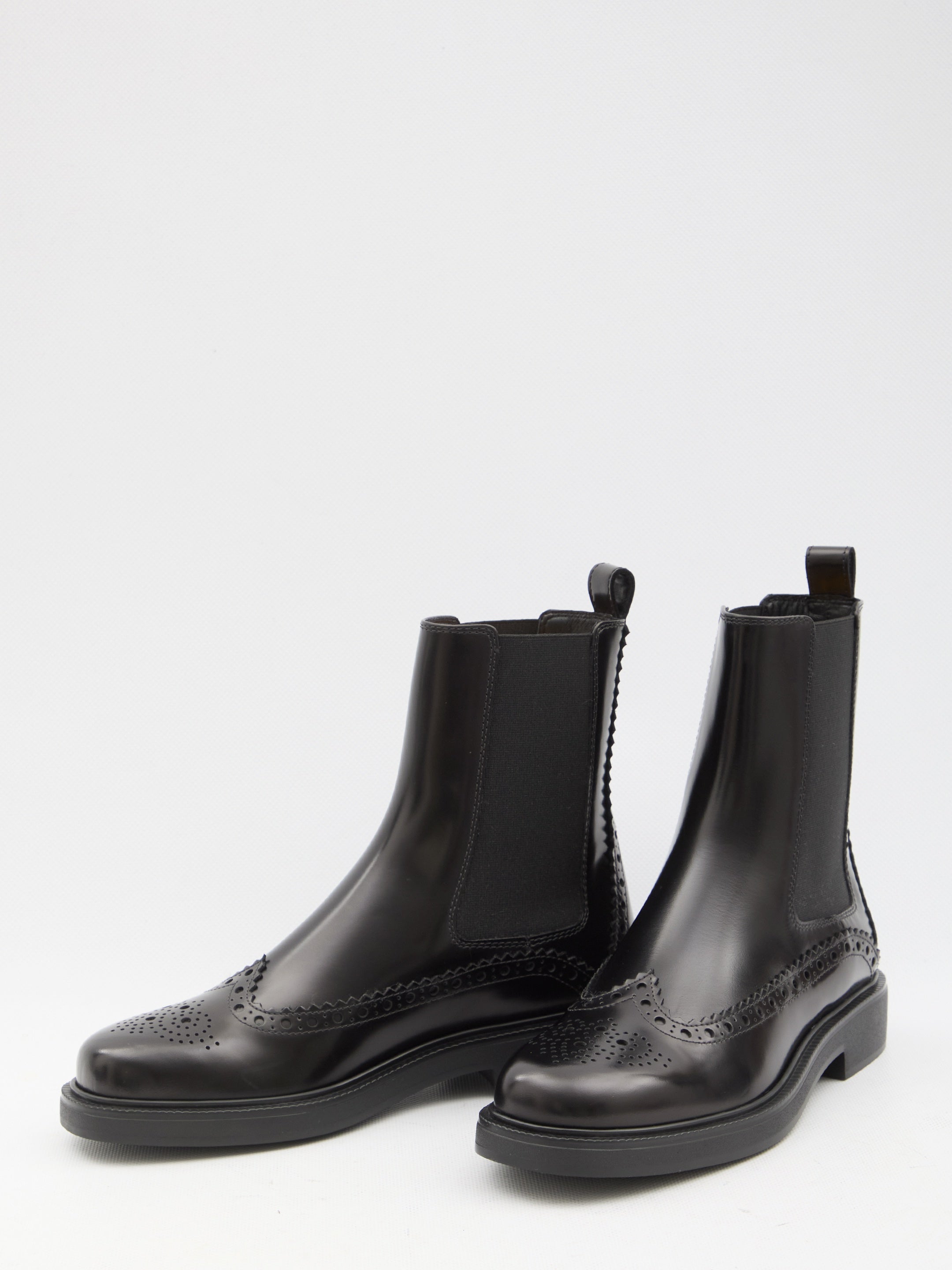 TOD'S-OUTLET-SALE-Leather Chelsea boots-ARCHIVIST