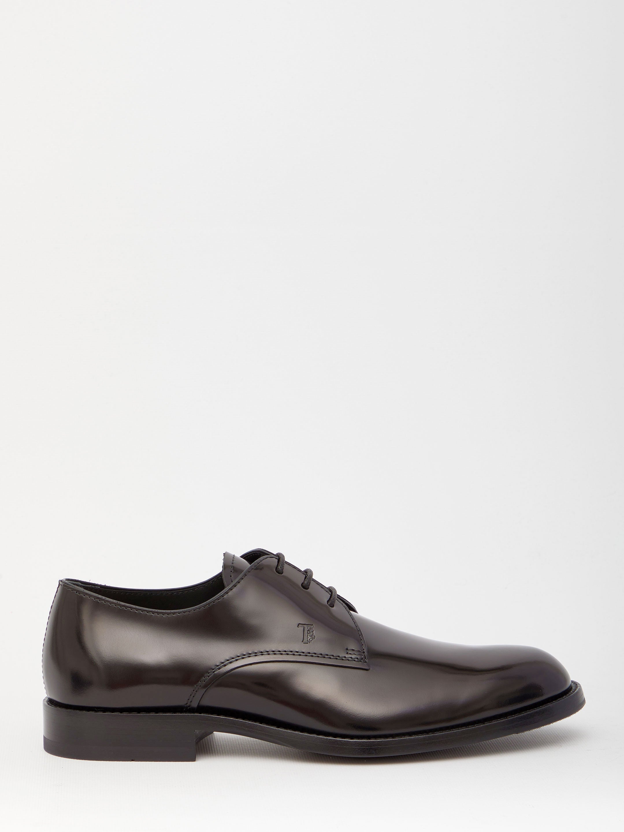 Leather Derby shoes