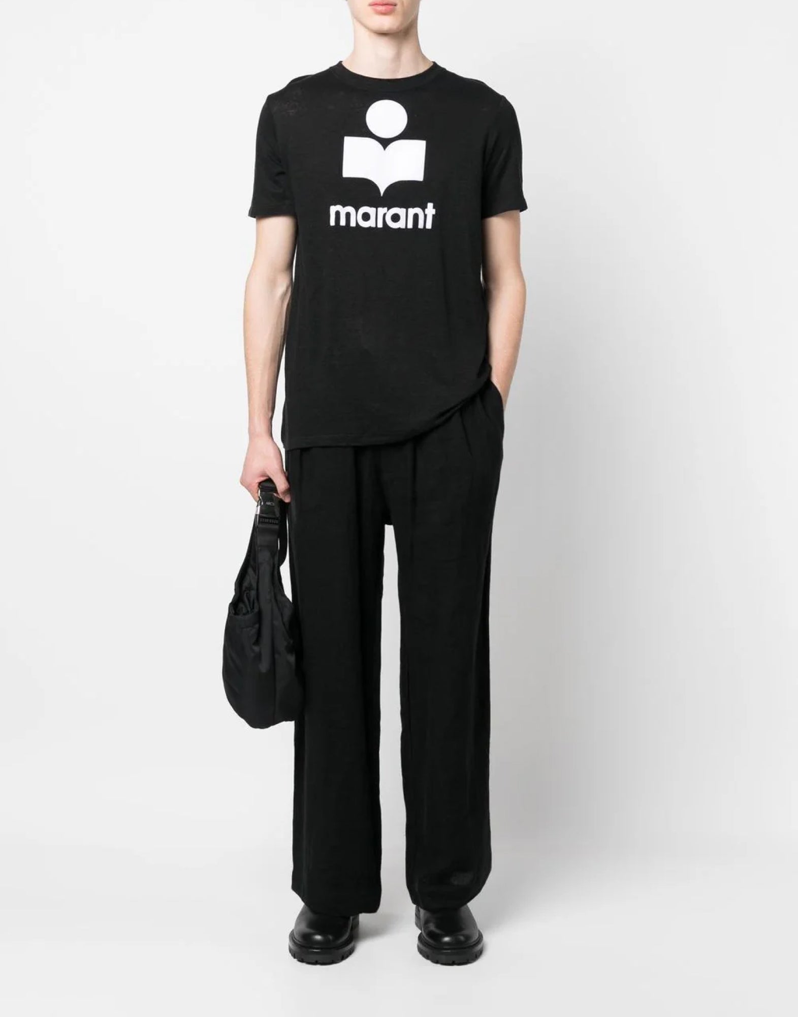 Isabel Marant-OUTLET-SALE-Karman Logo T-Shirt-ARCHIVIST