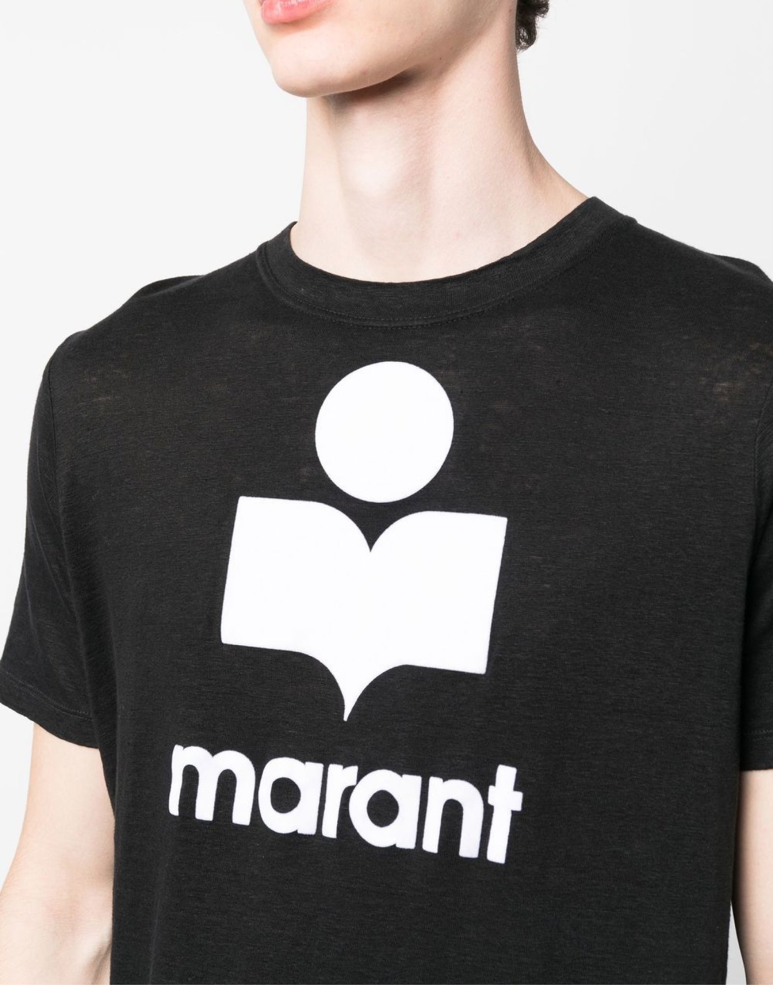 Isabel Marant-OUTLET-SALE-Karman Logo T-Shirt-ARCHIVIST