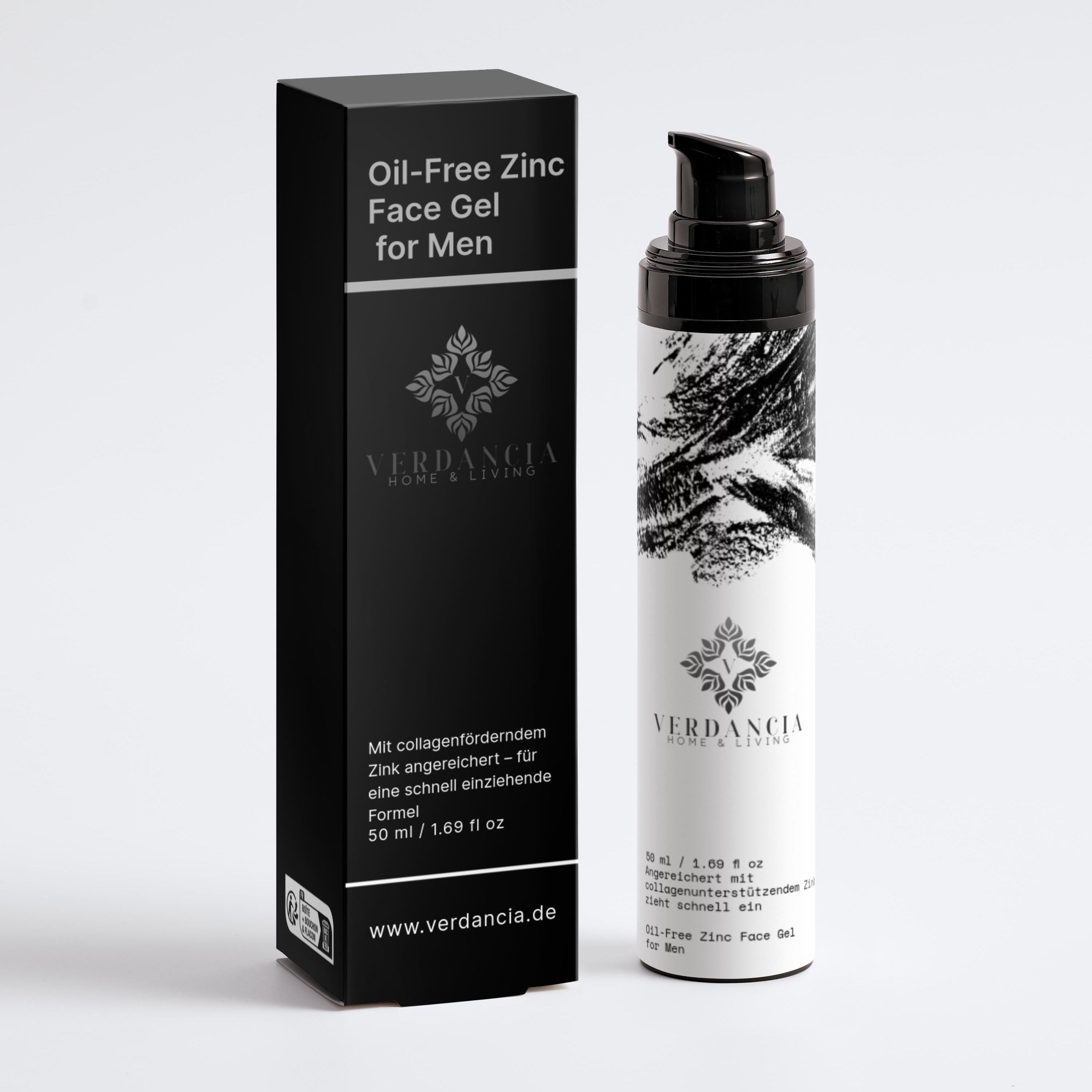 Verdancia-Mattierendes Männer-Gel mit Zink – ölfrei & erfrischend für klare Haut-Gesichtspflege-Black-Deal-Outlet-by-ARCHIVIST