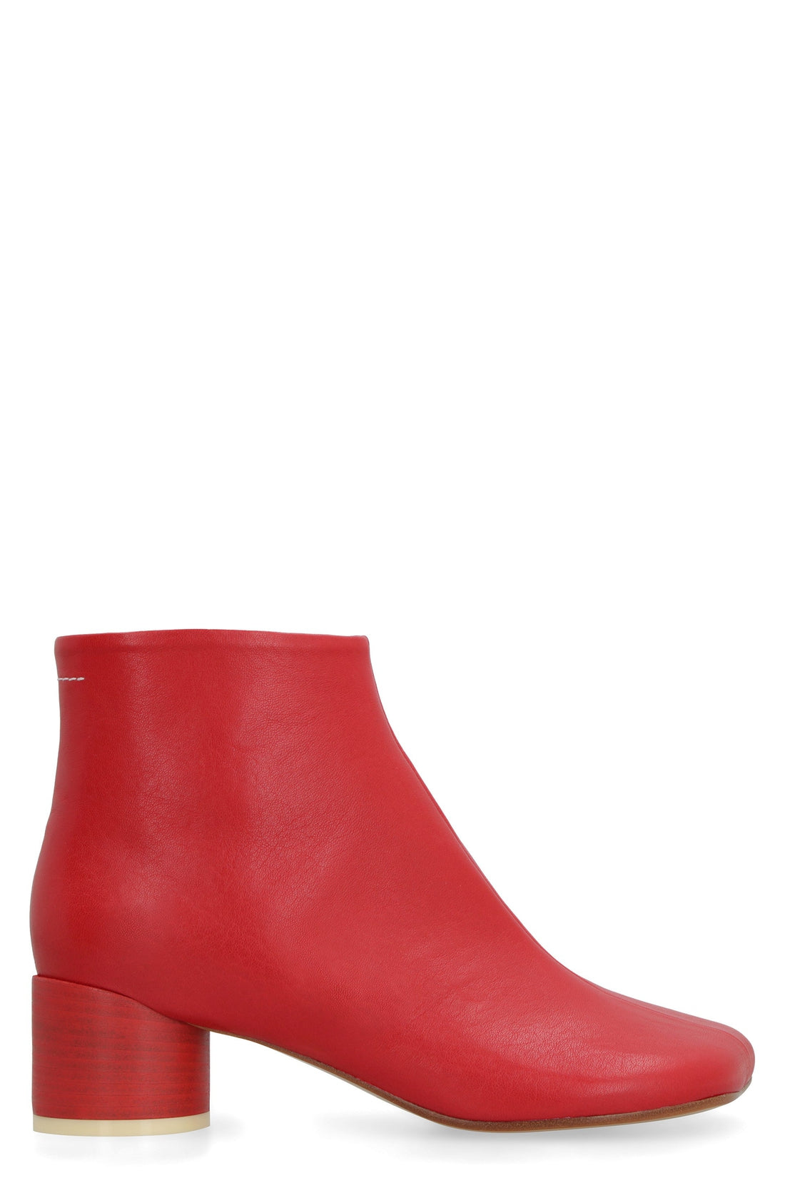 MM6 Maison Margiela-OUTLET-SALE-Tabi leather ankle boots-ARCHIVIST