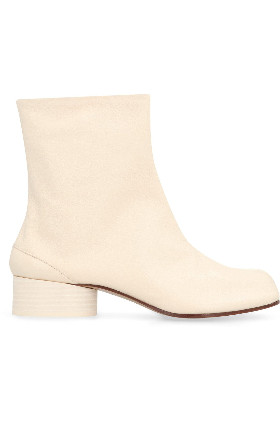 Maison Margiela-OUTLET-SALE-Tabi leather ankle boots-ARCHIVIST