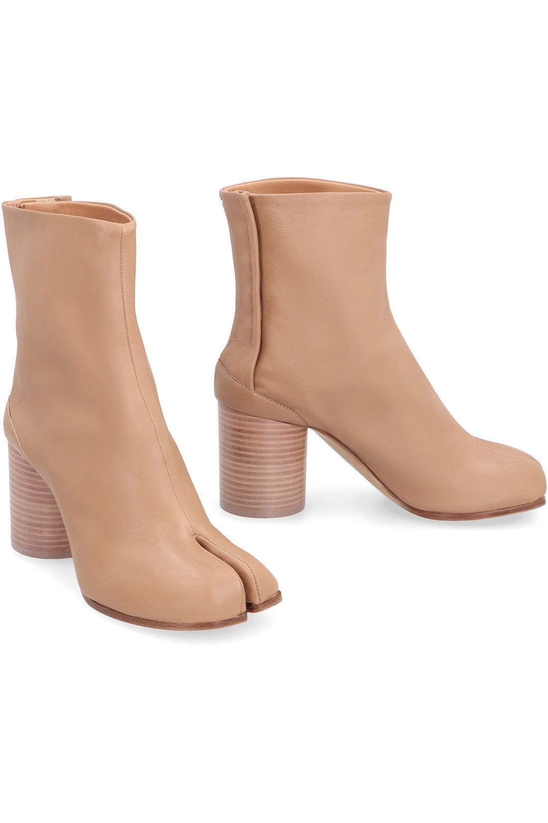 Maison Margiela-OUTLET-SALE-Tabi leather ankle boots-ARCHIVIST