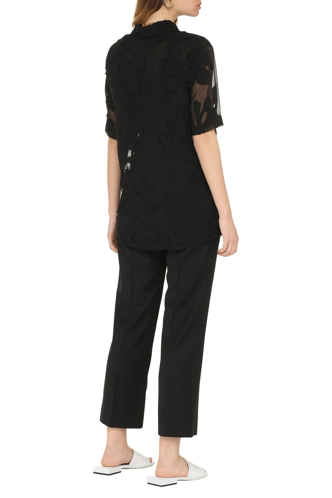 Rodebjer-OUTLET-SALE-Taddeo chiffon shirt-ARCHIVIST
