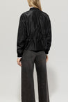 Luisa Cerano-Taft-Blouson-Jacken & Mäntel-Black-Deal-Outlet-by-ARCHIVIST