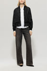 Luisa Cerano-Taft-Blouson-Jacken & Mäntel-Black-Deal-Outlet-by-ARCHIVIST