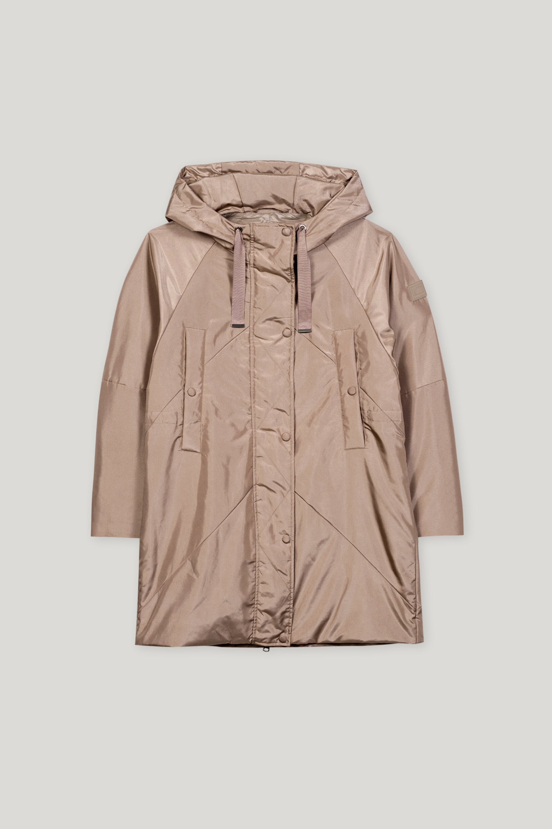 Luisa Cerano-Taft-Parka-Jacken & Mäntel-Black-Deal-Outlet-by-ARCHIVIST