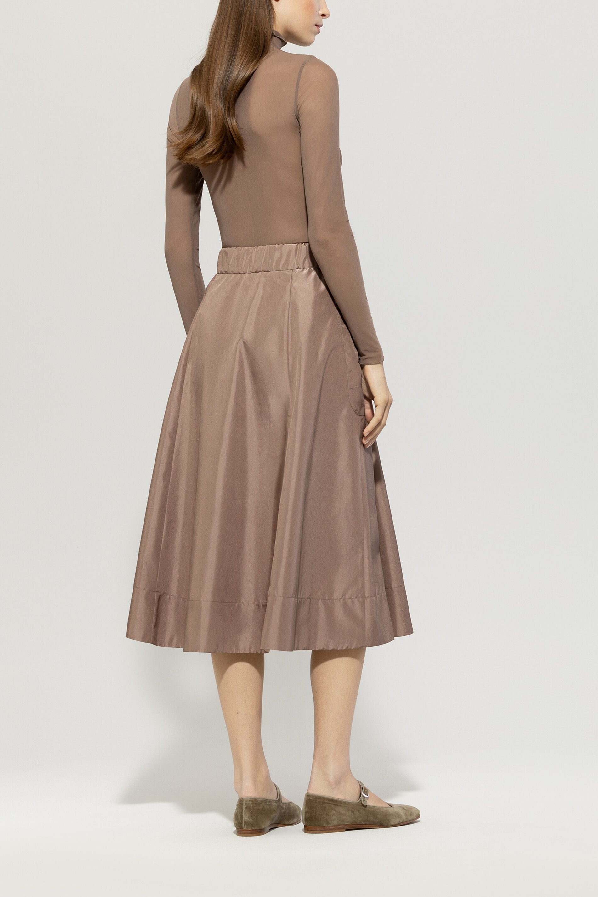 Luisa Cerano-Taft-Rock-Kleider & Röcke-Black-Deal-Outlet-by-ARCHIVIST