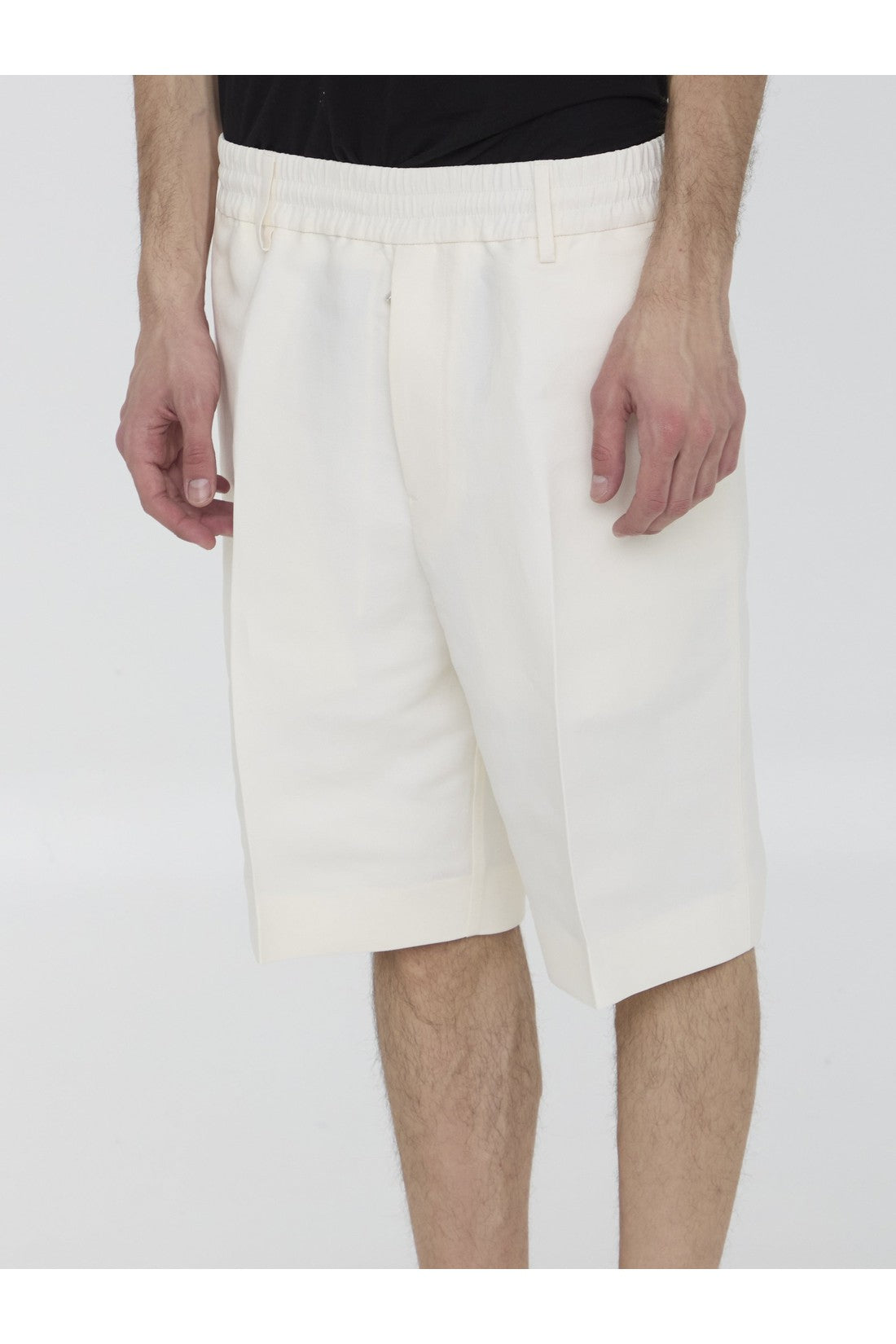 BURBERRY-OUTLET-SALE-Tailored bermuda shorts-ARCHIVIST