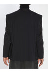 Balenciaga-OUTLET-SALE-Tailored jacket in twill and jersey-ARCHIVIST