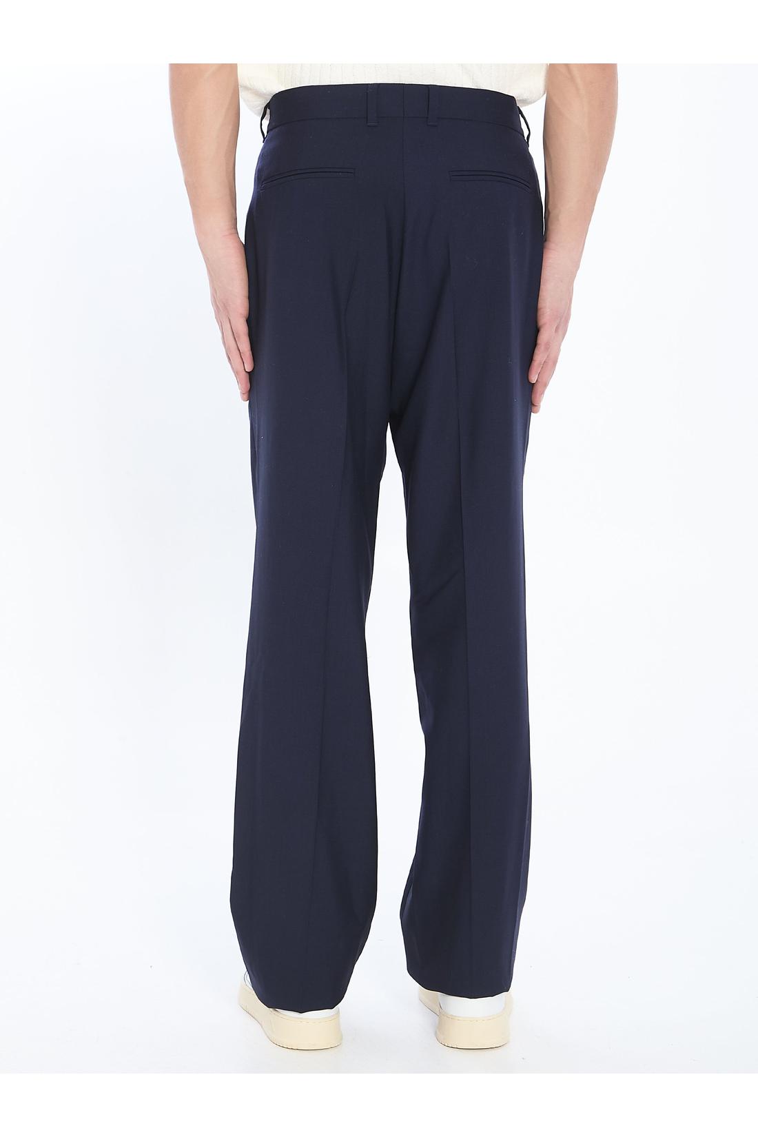 Casablanca-OUTLET-SALE-Tailored trousers with front pleats-ARCHIVIST