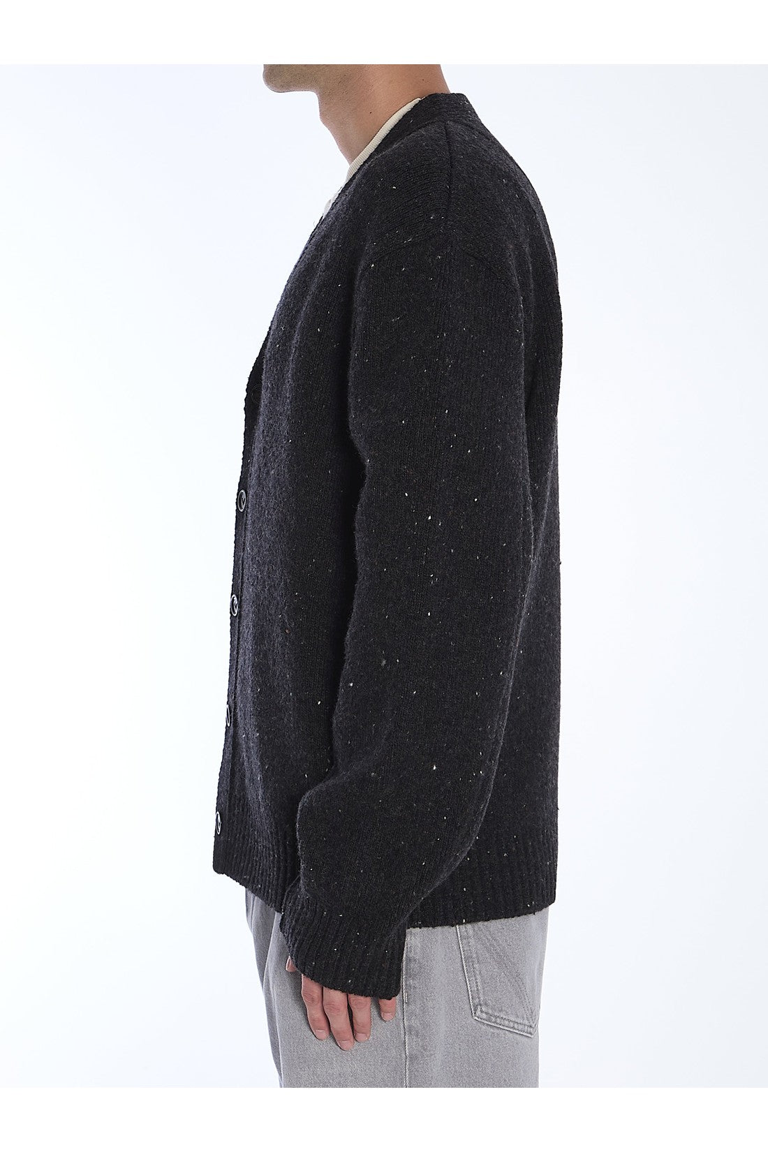 BOTTEGA VENETA-OUTLET-SALE-Tailored wool cardigan-ARCHIVIST