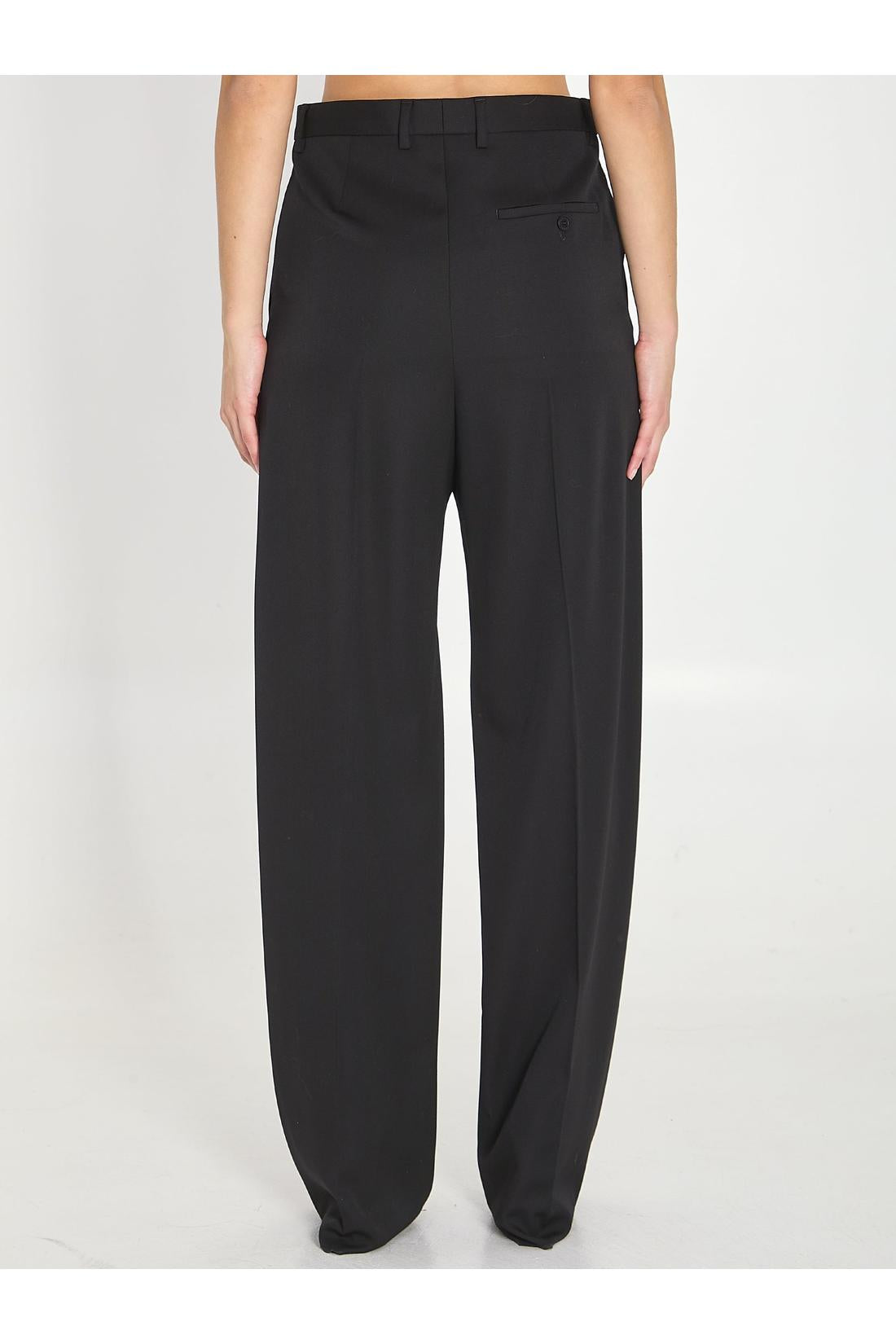 Balenciaga-OUTLET-SALE-Tailored wool trousers-ARCHIVIST