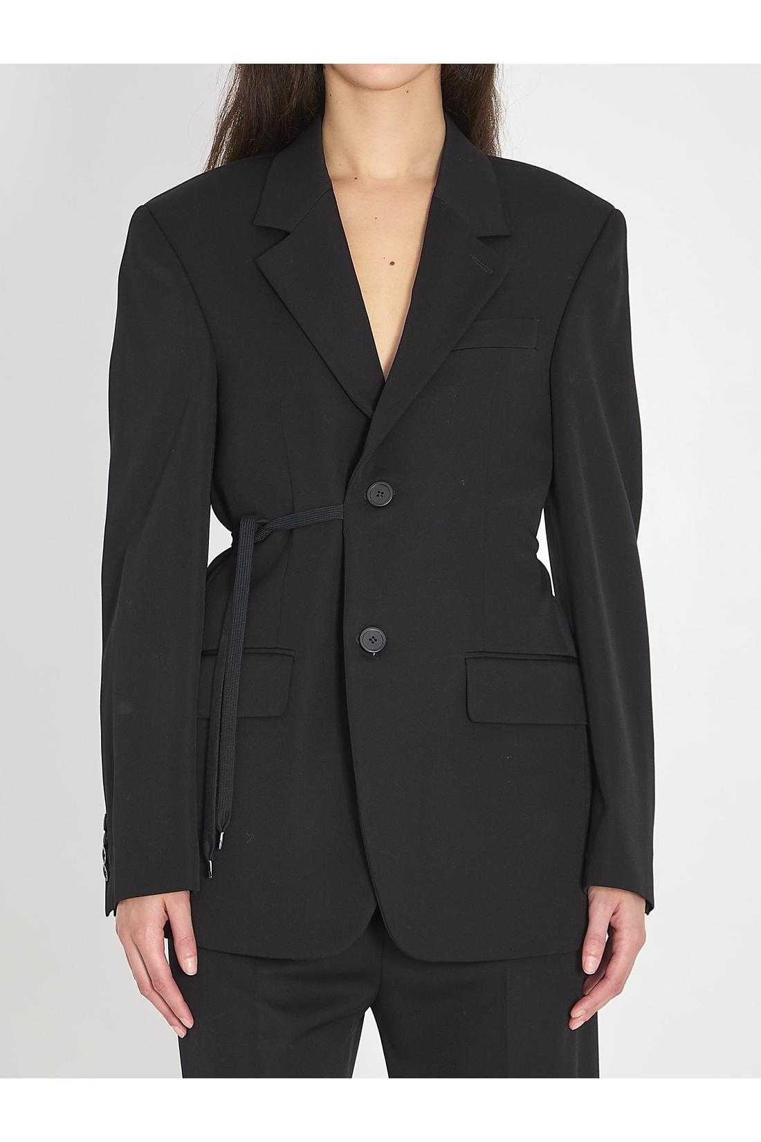 Balenciaga-OUTLET-SALE-Tailored wrap jacket-ARCHIVIST