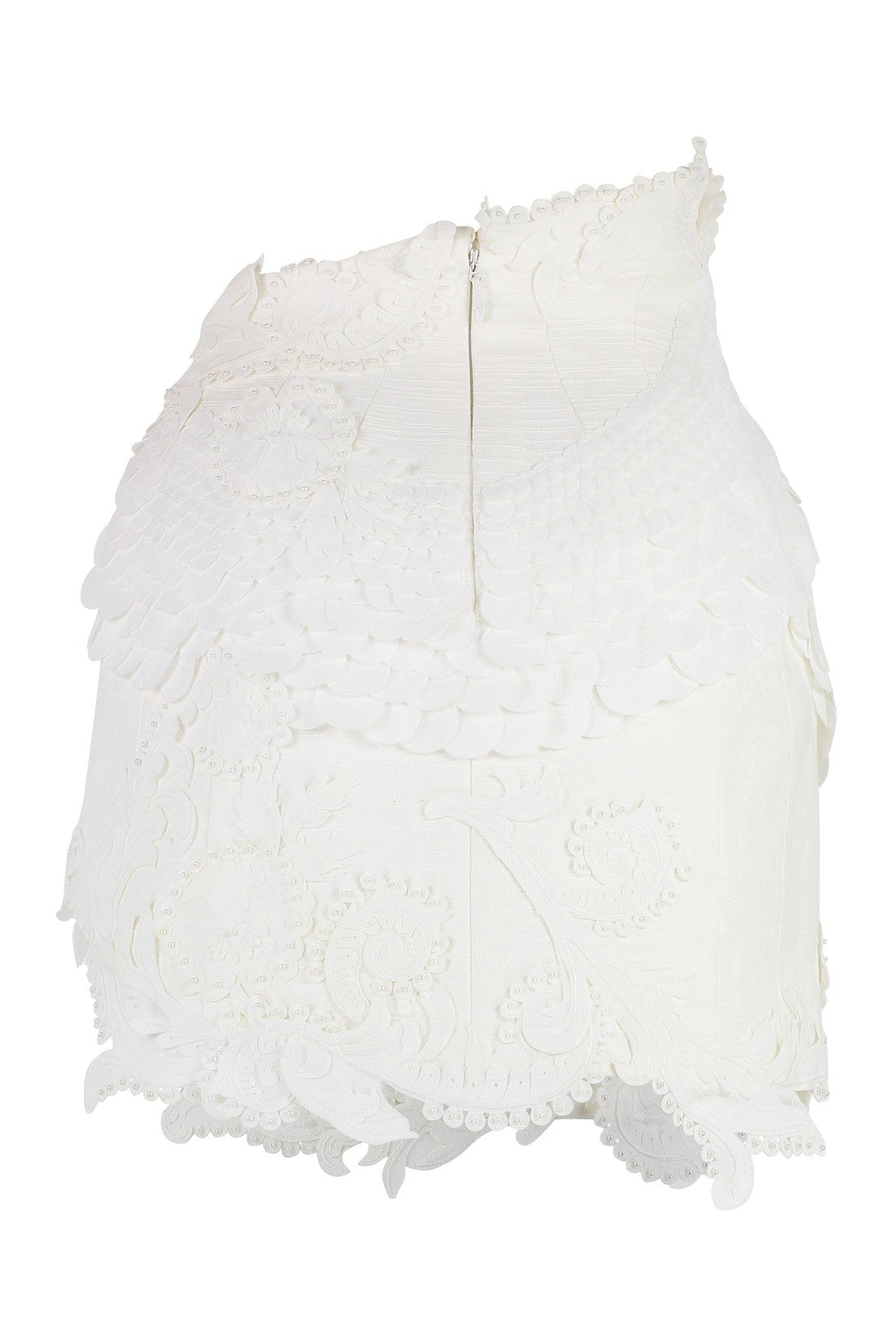 Zimmermann-OUTLET-SALE-Tama asymmetric miniskirt-ARCHIVIST